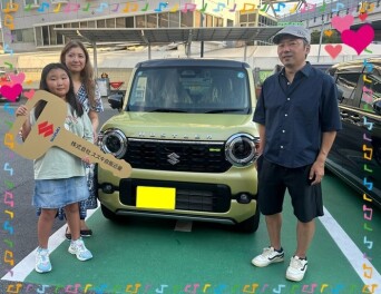 ハスラーご納車(^^)/