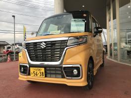 新型スペーシアカスタム　試乗車準備出来ましたヾ(´ε｀*)ゝ★☆★