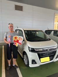 ワゴンRカスタムZご納車させていただきました！