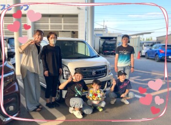 ワゴンRスティングレーご納車させていただきました☆彡