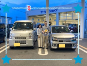 アルトワークスご納車させていただきました☆彡