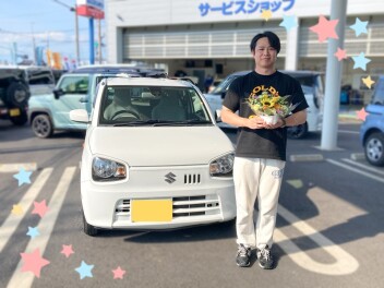 アルトご納車させていただきました☆彡