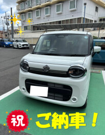 ワゴンRスマイルご納車いたしました！