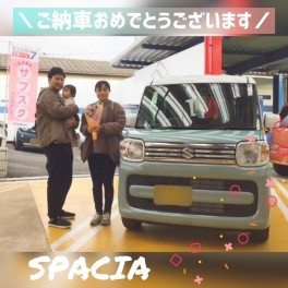 ☆S様、ご納車おめでとうございます！☆