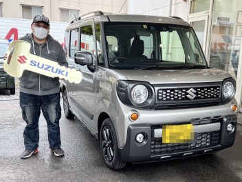 富津市のW様に スペーシアギア御納車です★