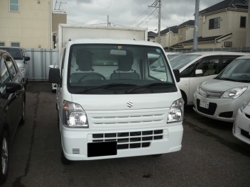 新車キャリー特装ベース車納車です。