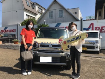高砂市Y様ハスラー納車式！