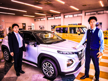 今週もご来店お待ちしております。フロンクス試乗車ございます！