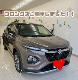 フロンクスご納車おめでとうございます！！