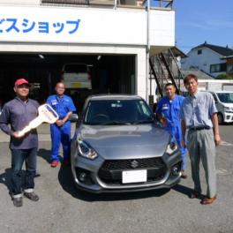 S様　新型スイフトスポーツ　当店第１号！！