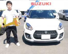 スイフトスポーツ納車です！