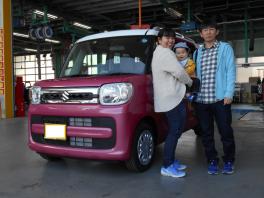 スペーシアご納車おめでとうございます！