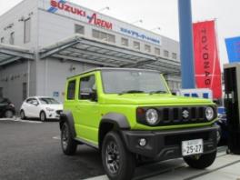 新型ジムニーシエラ JC　試乗車入荷しました!!