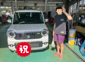 ハスラーご納車いたしました！
