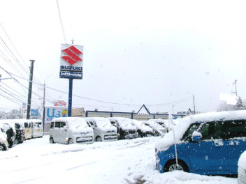 ★　雪が降っています！　★