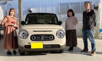 F様　アルトラパンLCご納車おめでとうございます！