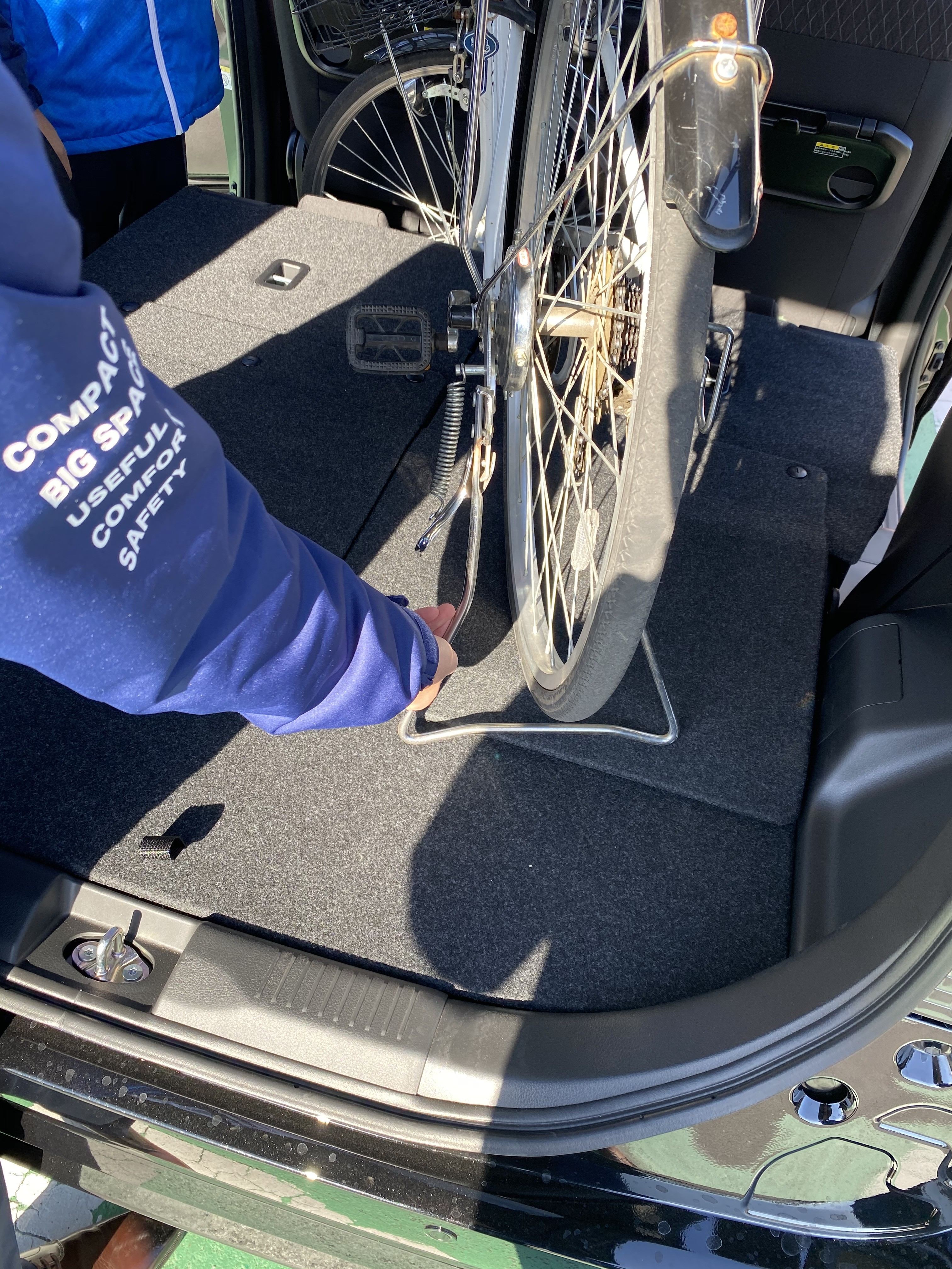 ソリオ 自転車 積む
