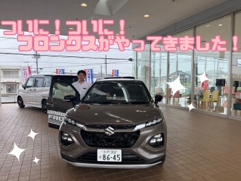 フロンクスがきました！ご試乗もできます！