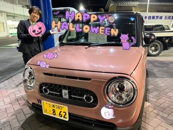 ハッピーハロウィン☆ご来店お待ちしてます♪