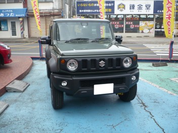 新車ジムニーシエラ納車です。