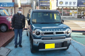 新車ハスラー納車です。