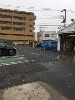 雪です。