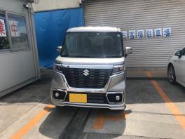 ☆スペーシアカスタムＨＹＢＬＩＤ　ＸＳ納車させていただきました★