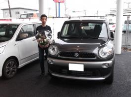 ☆クロスビーＨＹＢＬＩＤ　ＭＺ納車させていただきました★