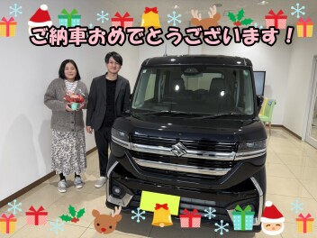 スペーシアカスタムをご納車しました！