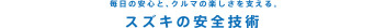 スズキのイグニス～安全装備①～