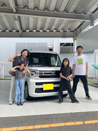 Y様　スペーシアご納車おめでとうございます！