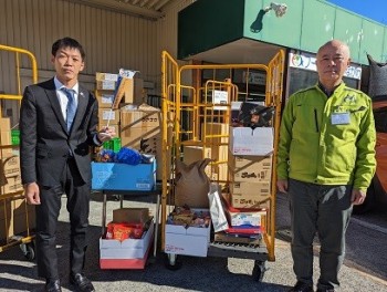 フードバンクかながわ様へ食品寄贈を致しました！