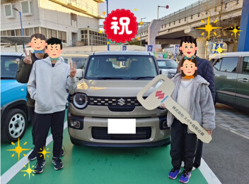 新型クロスビーご納車いたしました！