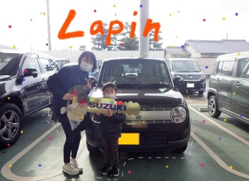 [祝☆ご納車】Lapin！おめでとうございます☆