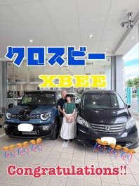 クロスビーご納車いたしました！
