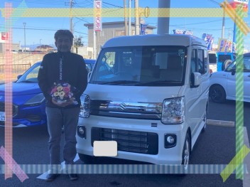 エブリィワゴンご納車させていただきました☆彡
