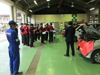 スズキ技術講習会開催(^^)