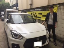 スイフトスポーツをご納車させて頂きました！