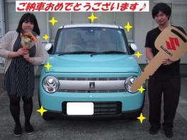 ☆アルトラパン☆ご納車しました♪