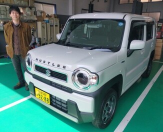 新車ハスラー納車しました