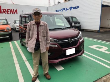 新車ソリオバンディット納車しました