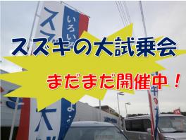 ■□スズキの大試乗会！まだまだ開催中！□■