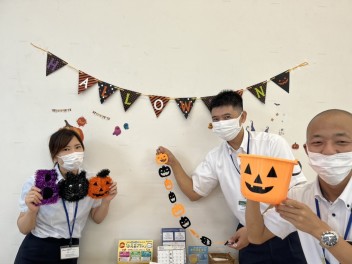 もうすぐハロウィンですね！今週末も展示会開催します！！