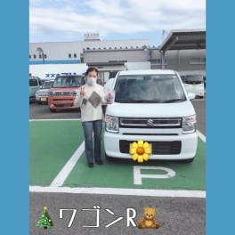 ワゴンＲ納車式！