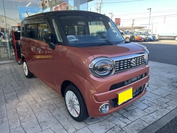 ワゴンRスマイル納車しました！