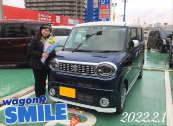 ワゴンＲスマイル納車しました！