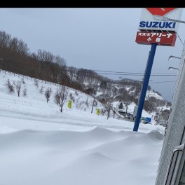 大雪に見舞われました(-_-;)