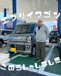 ♪♪エブリイワゴンご納車しました♪♪