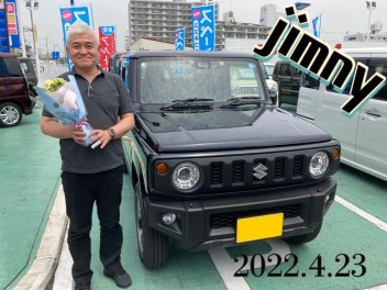 ジムニーご納車おめでとうございます！