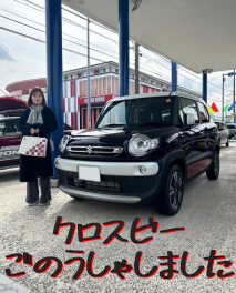 ♩♪クロスビーご納車しました♩♪